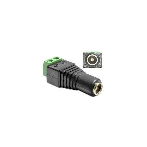 DeLOCK Adapter Delock Terminalblock 2Pin DC 2 5 X 5 5mm Buchse 65485