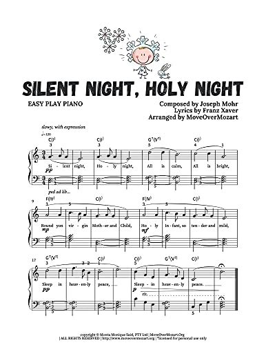 Silent Night Sheet Music Lyrics