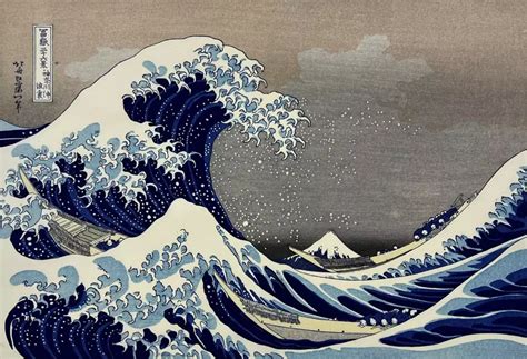 Hokusai Waves Ann Williamson