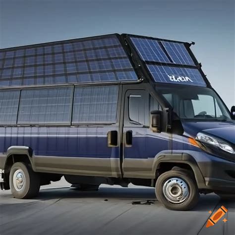 Iveco Daily With Solar Panels On Craiyon