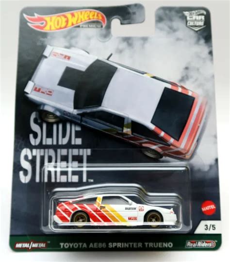 HOT WHEELS TOYOTA Ae86 Sprinter Trueno Car Culture Slide Street Grj83