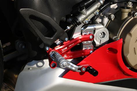 Adjustable Rear Sets RPS Ducati Panigale V4 Carbon Pramac Racing