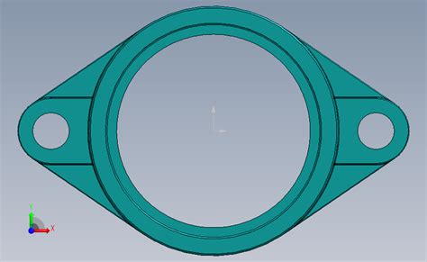 原始轴承座及外球面轴承flu322solidworks 2015模型图纸下载 懒石网