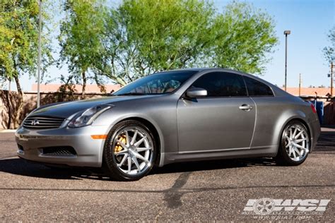 Infiniti G Coupe With Rohana Rc In Machined Silver Wheels