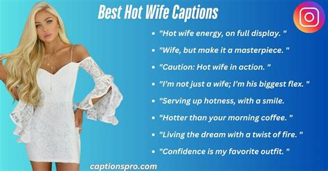 Best Hot Wife Captions Captions Pro