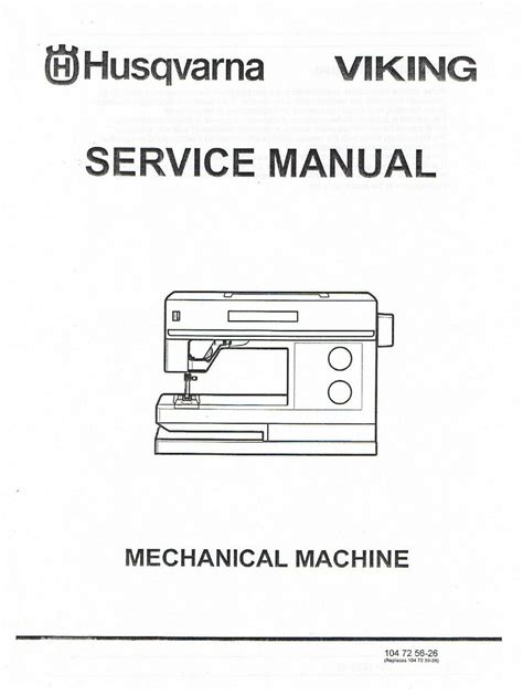 Digital Pdf Husqvarna Viking Mechanical Sewing Machine Service Repair