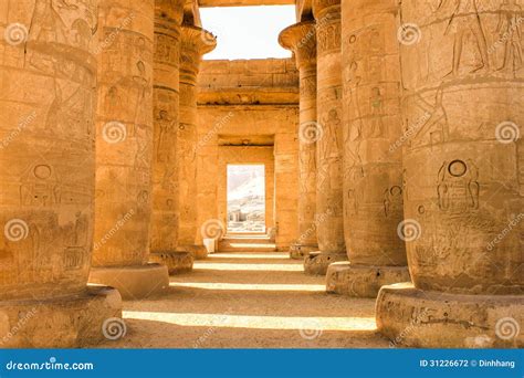 Ramesseum Temple Egypt Stock Photo Image Of Palm Luxor 31226672