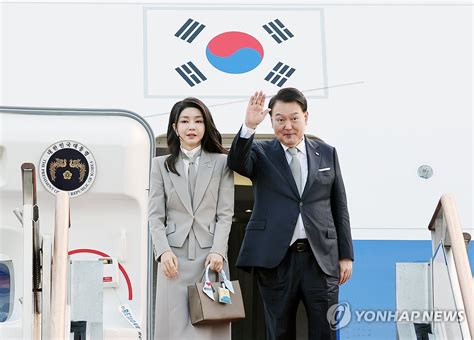 尹대통령 유엔총회 참석차 미국 뉴욕으로 출국 연합뉴스