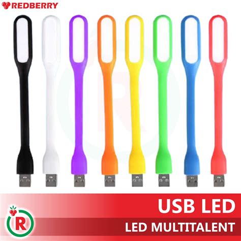 Jual Lampu USB LED Portable Fleksible Stick Emergency Lampu Model Sikat