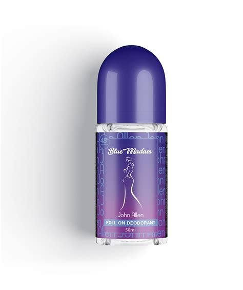 John Allen Blue Madam Roll On Deodorant Ml Zaiby International Trading