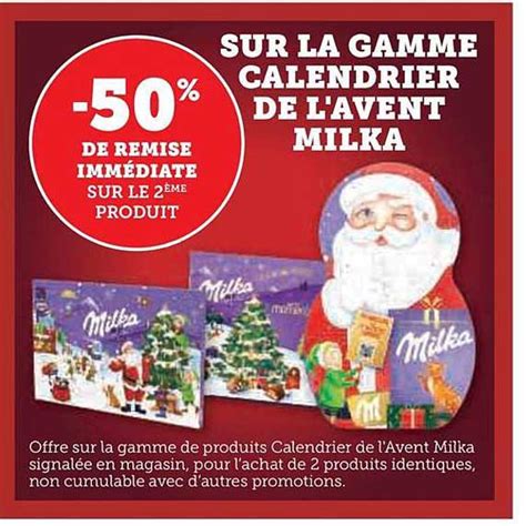 Promo La Gamme Calendrier De L Avent Milka Chez Hyper U ICatalogue Fr