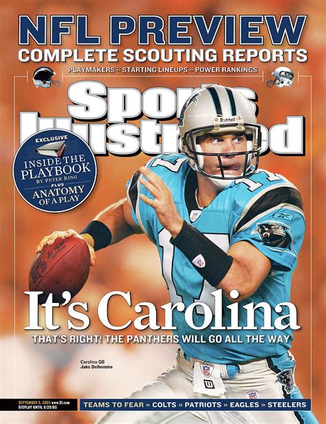 2005 Nfl Football Preview Issue Sports Illustrated Cover Photograph By