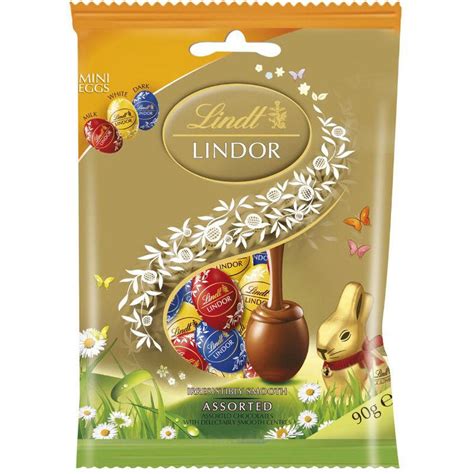 Save ฿6 On Lindt Lindor Assorted Chocolate Mini Eggs 90g