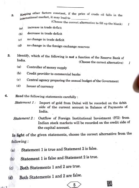 Cbse Class 12 Economics Board Exam 2023 Paper Analysis And Answer Key Cbse Guidance