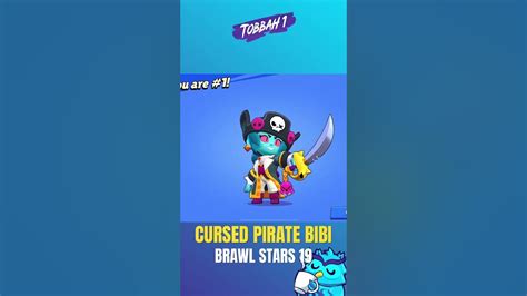 Cursed Pirate Bibi New Skin ‼️ Brawlstars Youtube