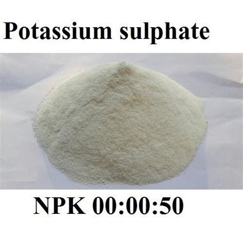 Potassium Sulphate Npk Bag Grade Standard Technical At Best