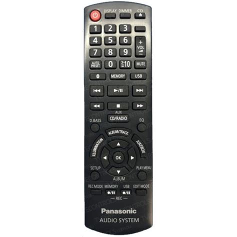 GENUINE PANASONIC Audio System Remote Control N2QAYB001094