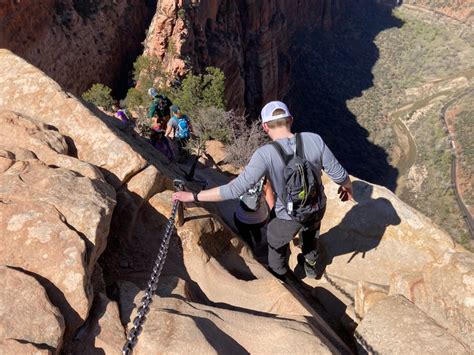 Angels Landing Hike In Zion National Park