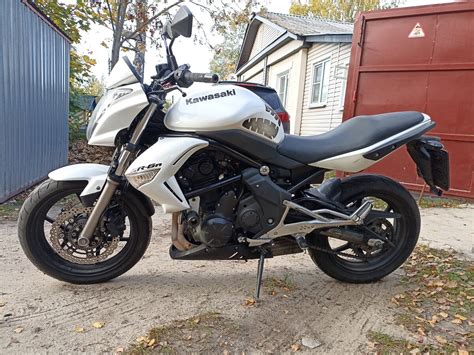 Купить б у Kawasaki ER n инжектор передач в Егорьевске белый naked bike года на Авто ру
