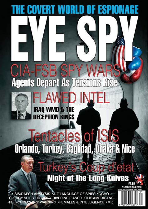 Eye Spy Intelligence Magazine Issue 104 Magazine