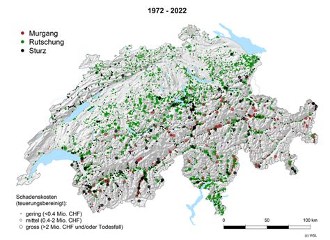 Rutschungen Nationale Plattform Naturgefahren PLANAT