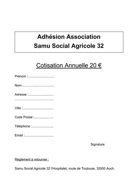 Adhésion Association 1 PDF Fichier PDF