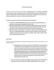 HUM101 KeyPointsHandout 4 Docx Key Points Handout My Favorite Main