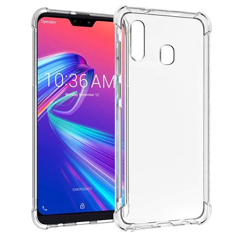 Capa Para Zenfone Max Pro M Zb Kl De Tpu Anti Shock Transparente