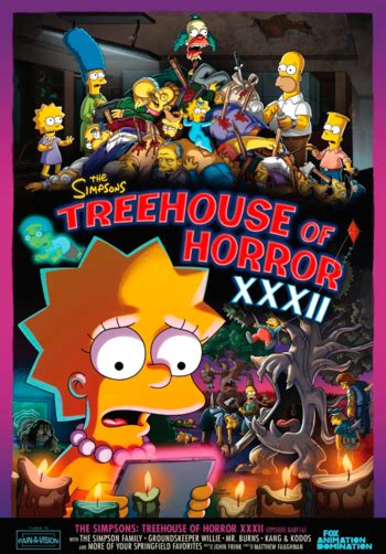 The Simpsons S 33 E 3 Treehouse Of Horror Xxxii Recap Tv Tropes