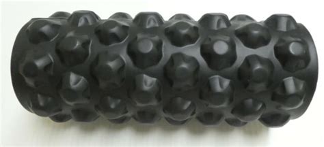 Rumble Roller Extra Firm Compact 1275 Inch Massage Foam Roller Black Ebay