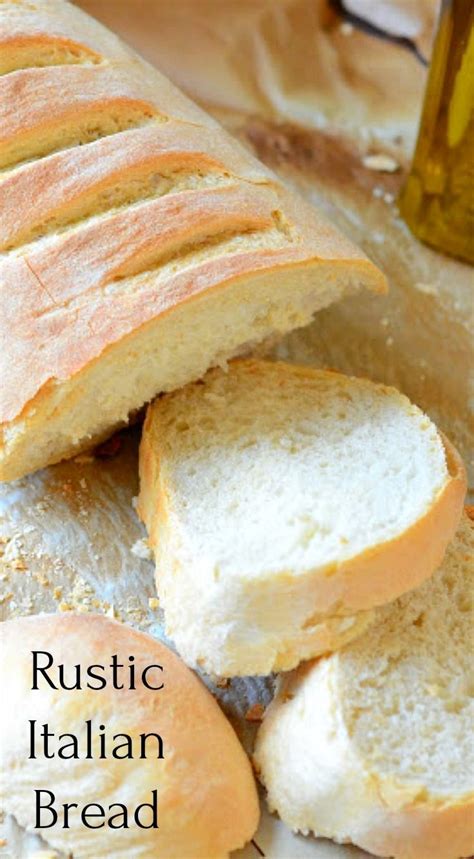 Crusty Chew Rustic Italian Bread Recipe レシピ パン