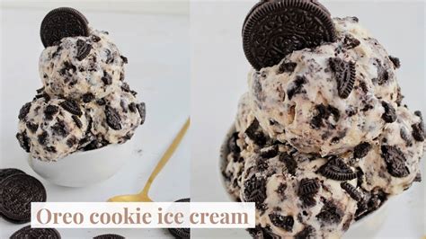 Homemade Oreo Cookie Ice Cream Homebody Eats Youtube