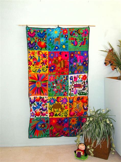 15 Collection of Mexican Fabric Wall Art