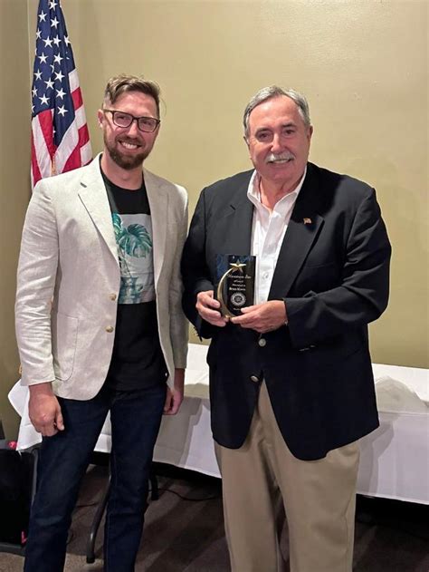 Brian Morris Honored With Alton Godfrey Rotary Club Hometown Star Award