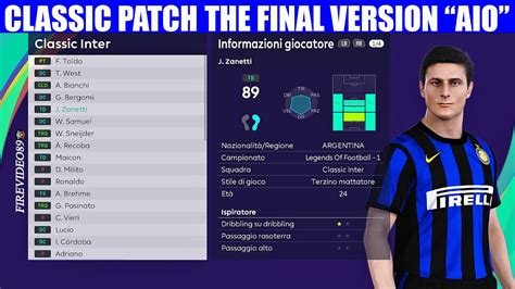 Pes 2021 Classic Patch Legends THE FINAL VERSION AIO YouTube