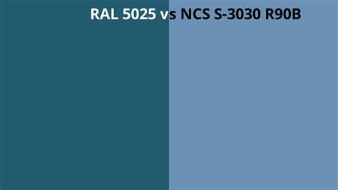 Ral 5025 Vs Ncs S 3030 R90b Ral Colour Chart Uk