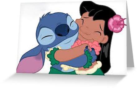 "lilo and stitch hug" Greeting Cards by ManthaPoli | Redbubble