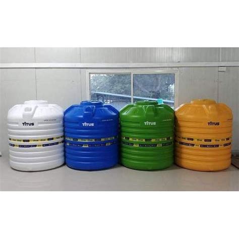 Lldpe White Wsts Sintex Titus Triple Layer Water Tank At Rs