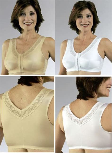 Front Closure Mastectomy Bra With Back And Side Coverage Gracemd