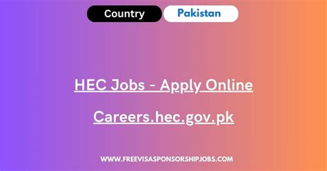 Hec Jobs 2024 Pk