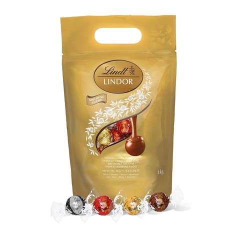 Lindt LINDOR Schokoladen Kugeln Klassische Mischung Ca 80