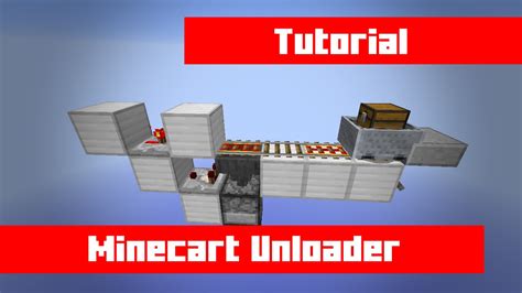 Minecart hopper unloader