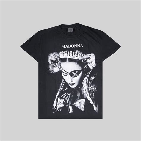 Jual Ts Madonna Madame X Crown Photo Rock Merch Shopee Indonesia