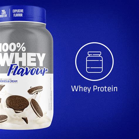 Whey Flavour Cookies Cream Atlhetica Nutrition Pote G