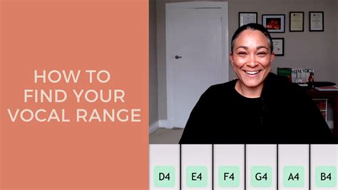 How To Find Your Vocal Range Bngv Cherie Mathieson