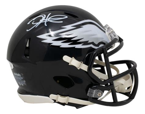 Jalen Hurts Signed Eagles Speed Mini Helmet (JSA) | Pristine Auction