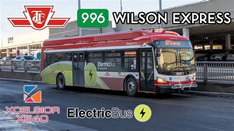 TTC New Flyer XE40 6032 Electric Bus Ride YouTube