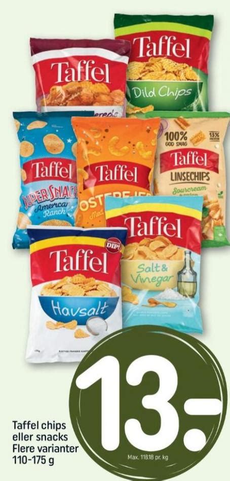 Taffel Snacks Rema Marts Alle Tilbudsavis