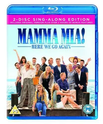 MAMMA MIA HERE We Go Again Blu Ray Meryl Streep 2018 EUR 1 87