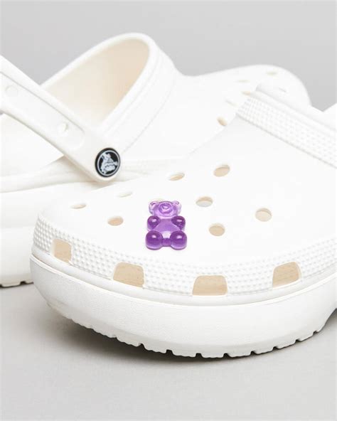 Shop Crocs Purple Candy Bear Jibbitz In Multi Fast Shipping And Easy Returns City Beach Australia